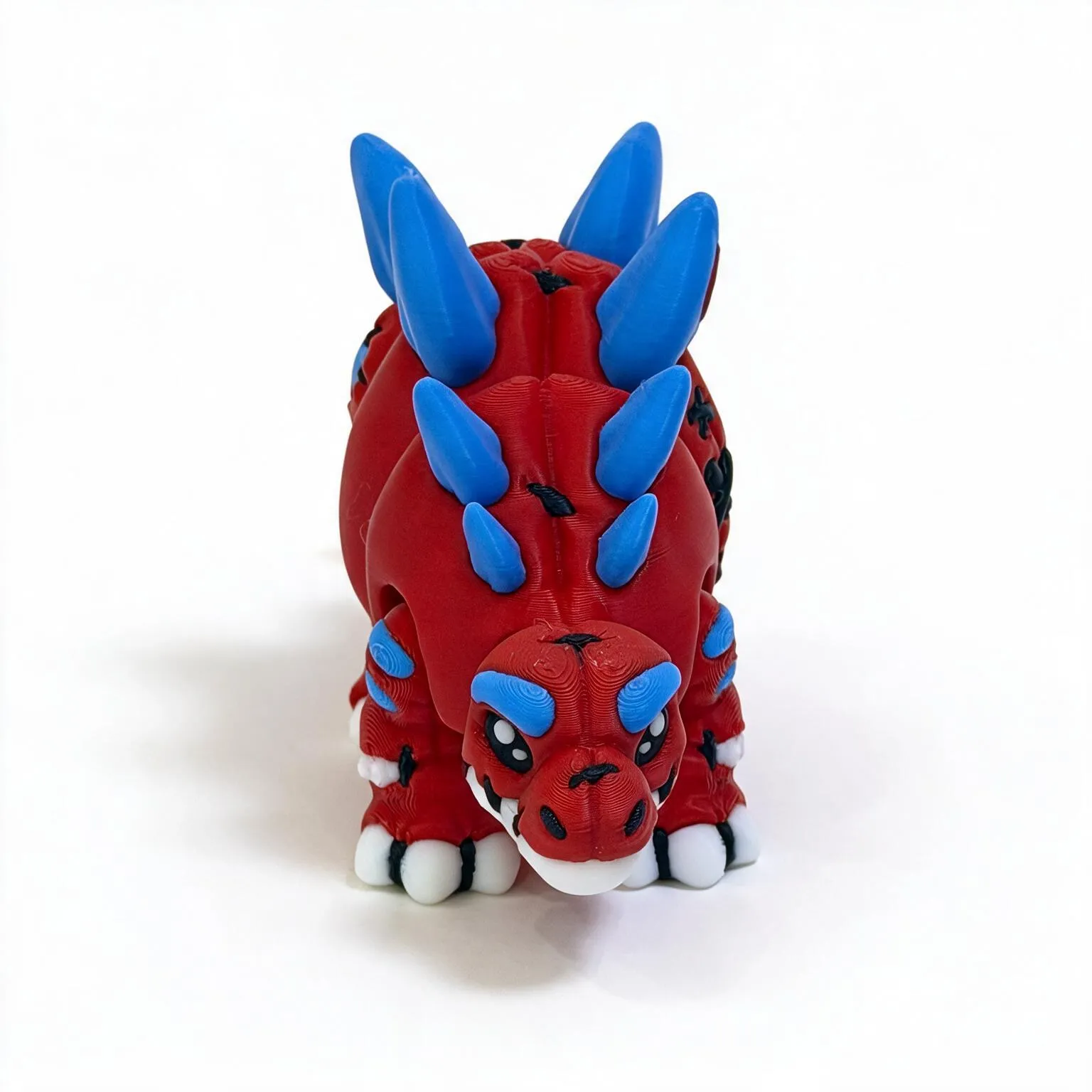 Articulated Stegosaurus Figurine