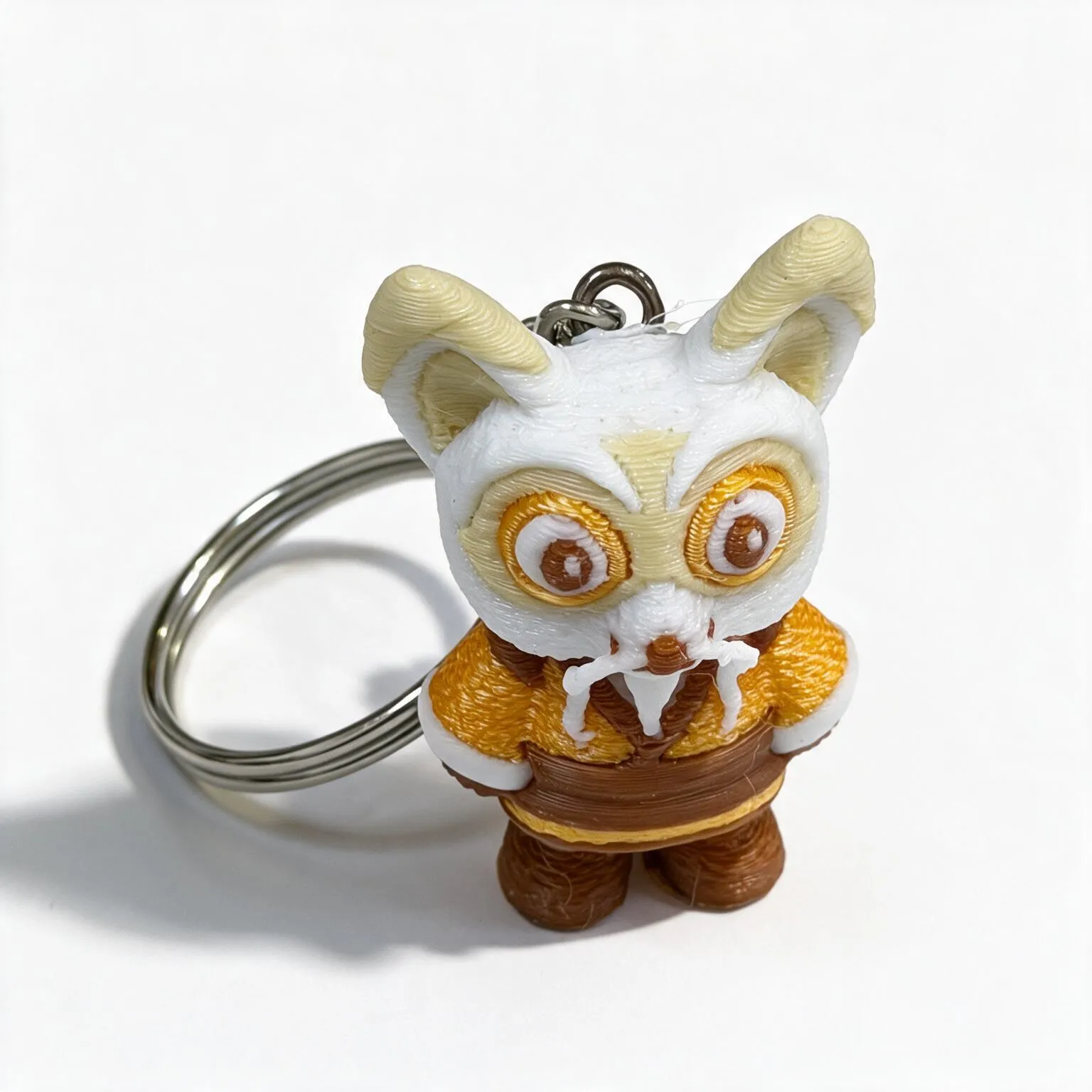 Cartoon Kung Fu Master Keychain