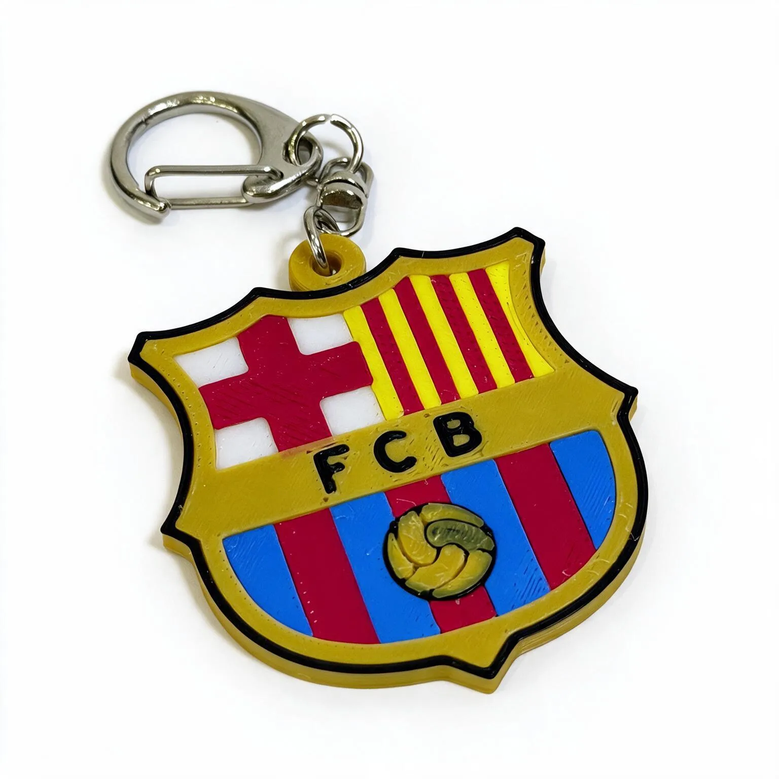 FC Barcelona Crest Keychain