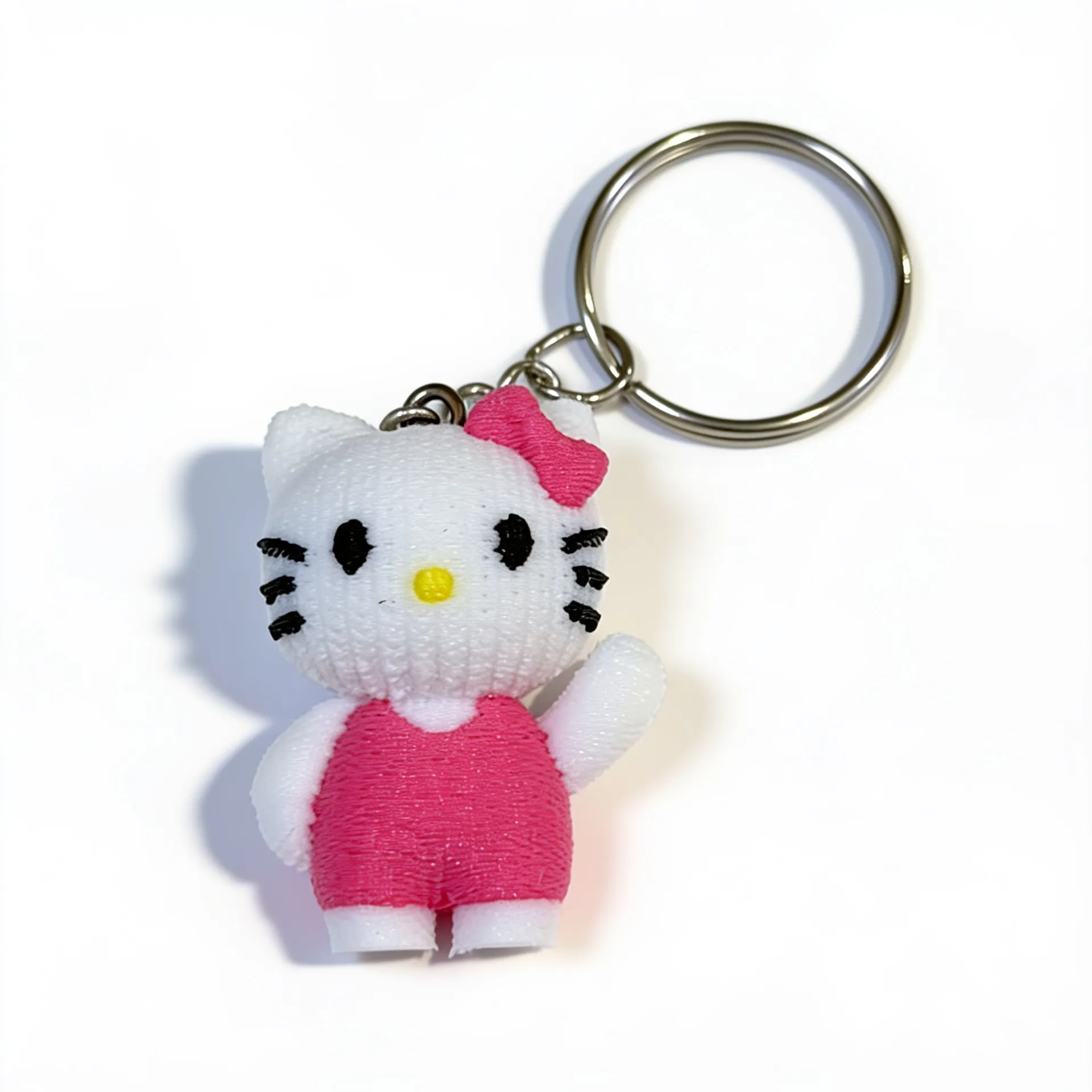 Pink Hello Kitty Keychain