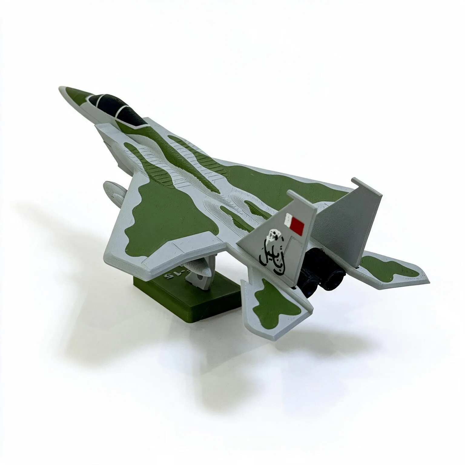 Qatar F-15QA Ababil Fighter Jet Model