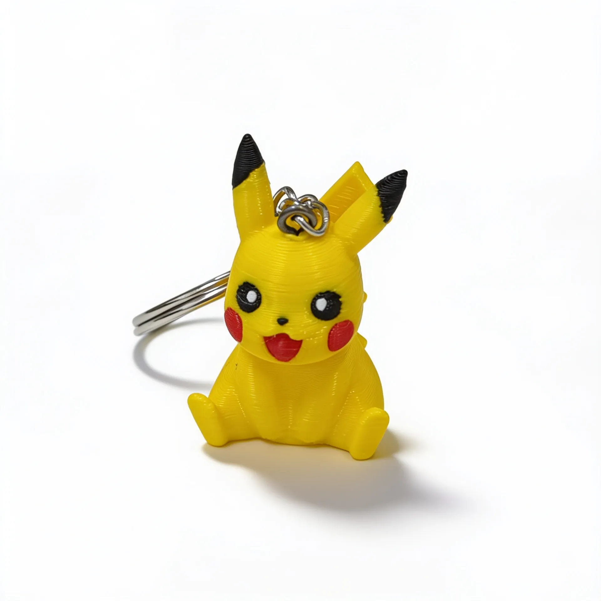 Sitting Pikachu Keychain