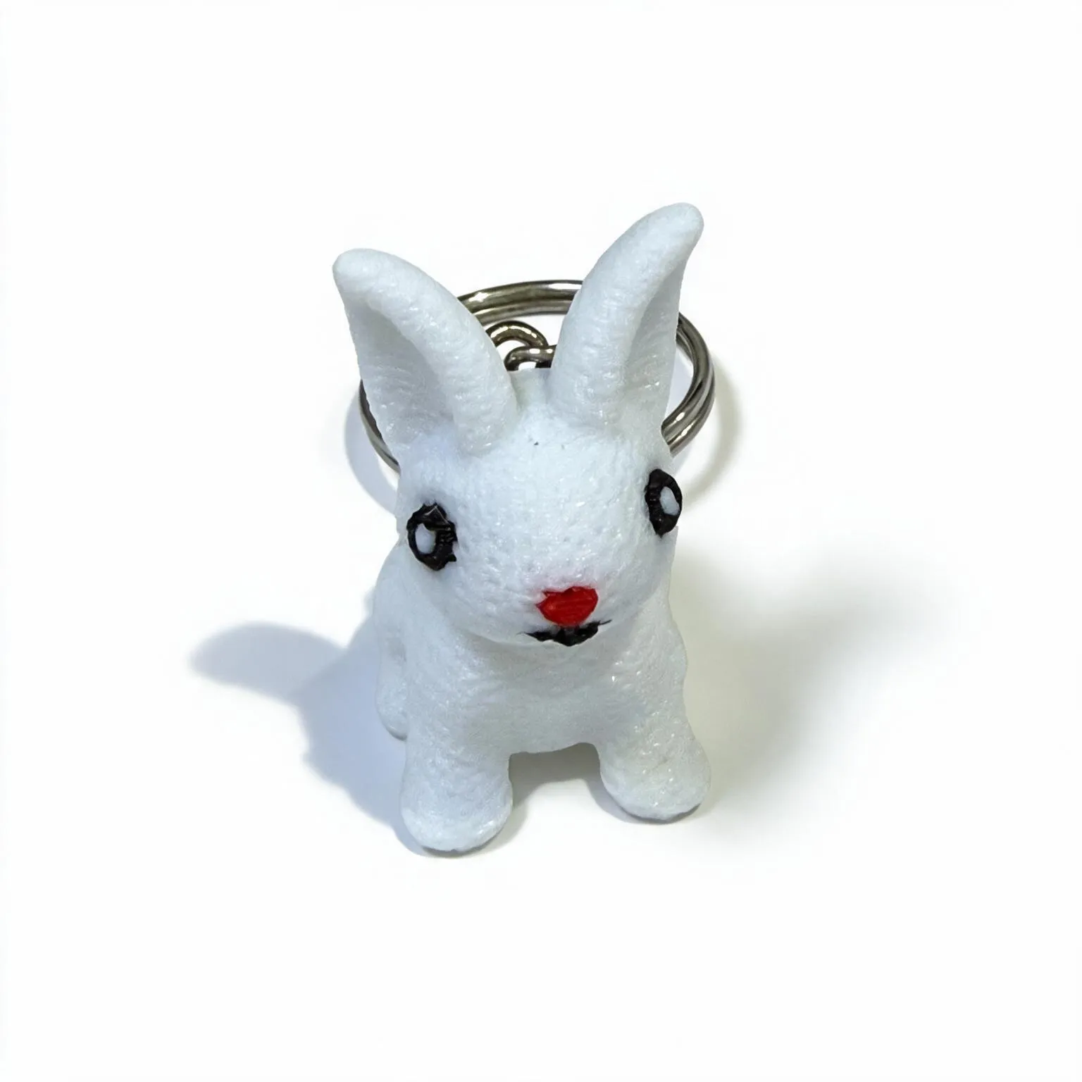 White Rabbit Keychain