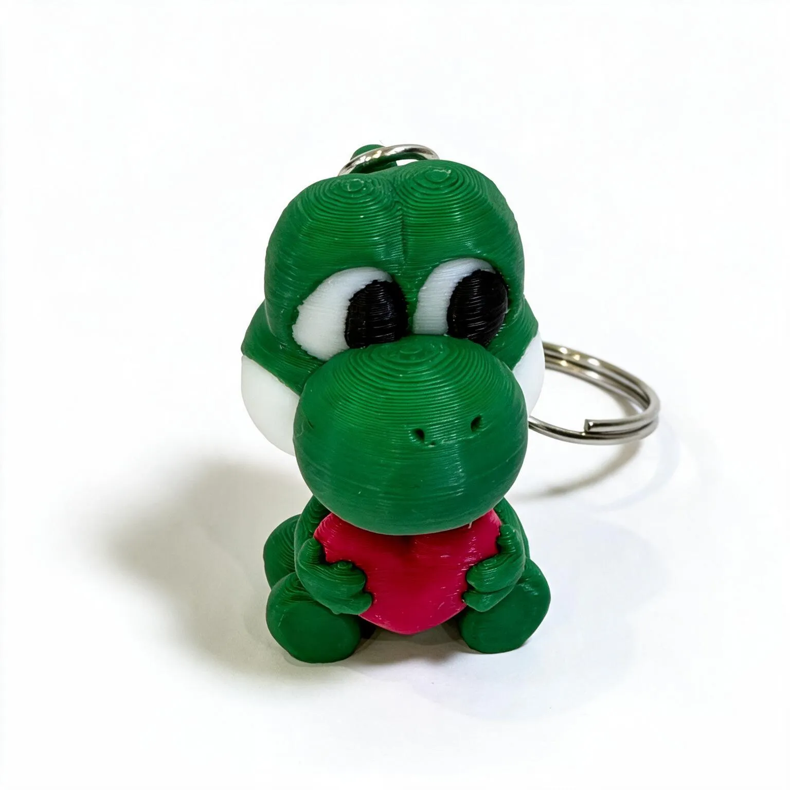 Yoshi Heart Keychain