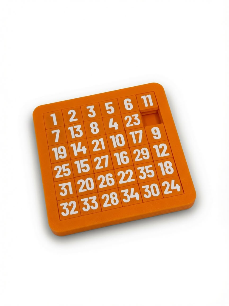 Sliding Numbers Puzzle