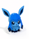 3D Printed Glaceon (Pokémon) PLA Figure